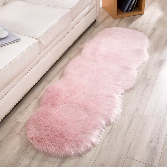 Luxury Ultra Soft Faux Sheepskin Fur Rug - HousesNice