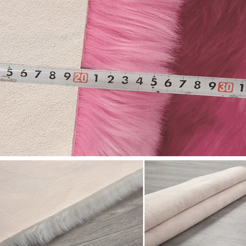 Luxury Ultra Soft Faux Sheepskin Fur Rug - HousesNice