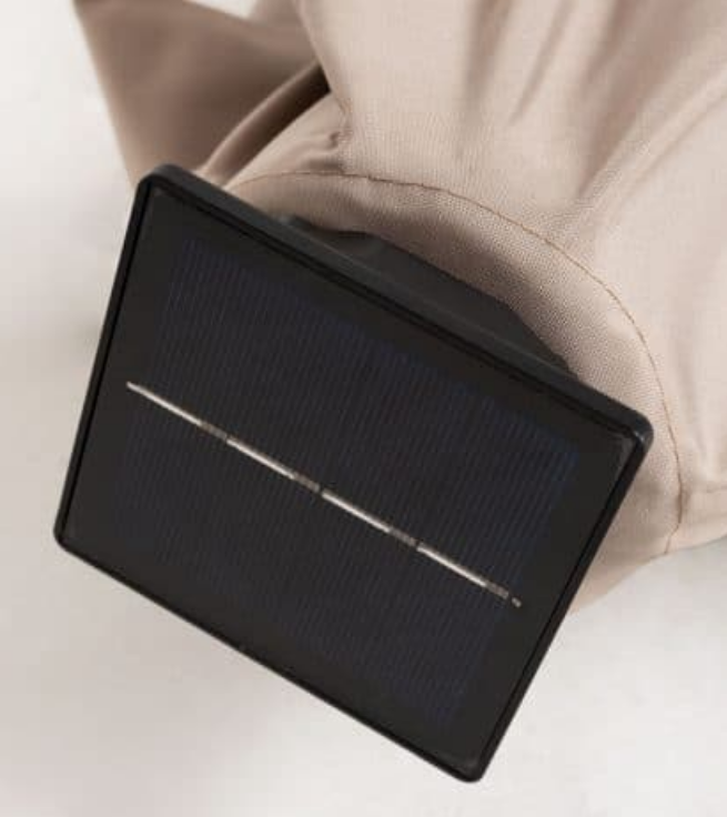 Premium Solar powered LED Outdoor Umbrella | Garden & Patio Shade