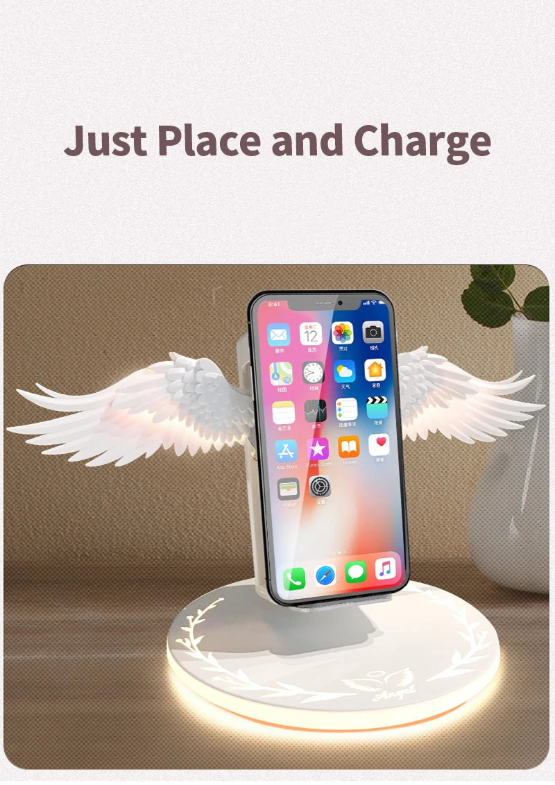 Angel Wings Phone Wireless Charger - HousesNice
