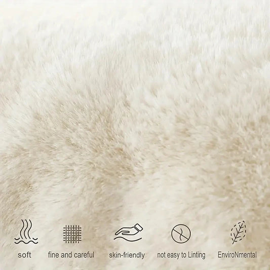 Luxury Chinchilla Faux Fur Pillows Case - HousesNice