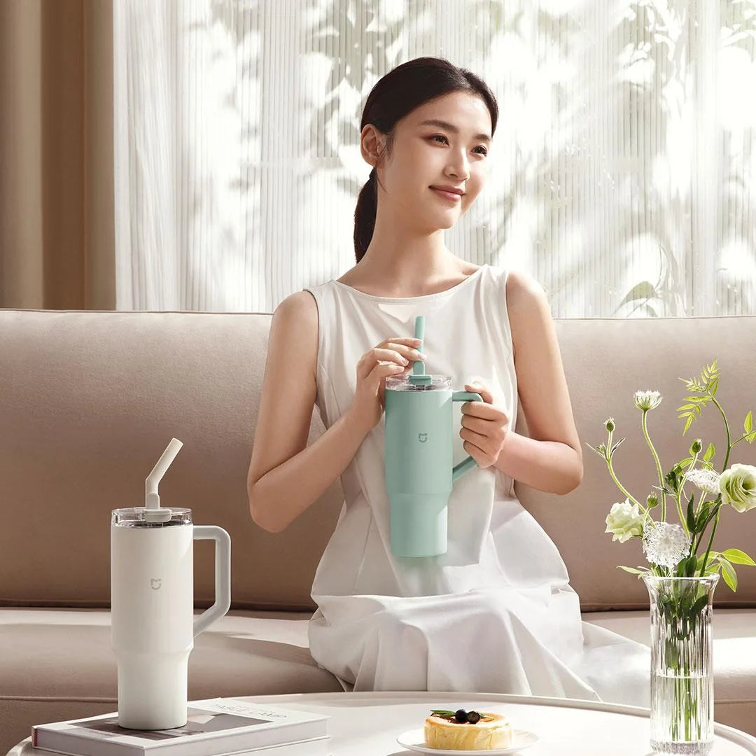 Original Xiaomi Mijia Straw mug 1L, New - HousesNice