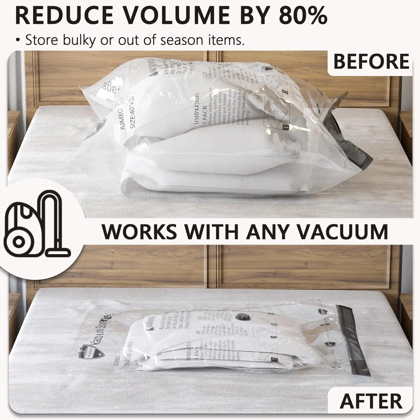 Vacuum Storage Bags - HousesNice