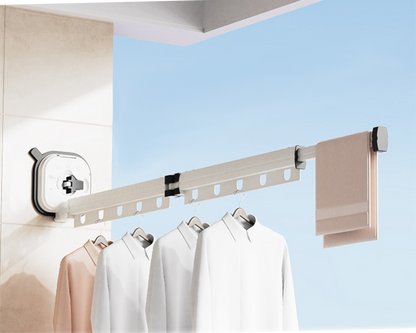 Wall mounted laundry Drying Rack No Punching foldable