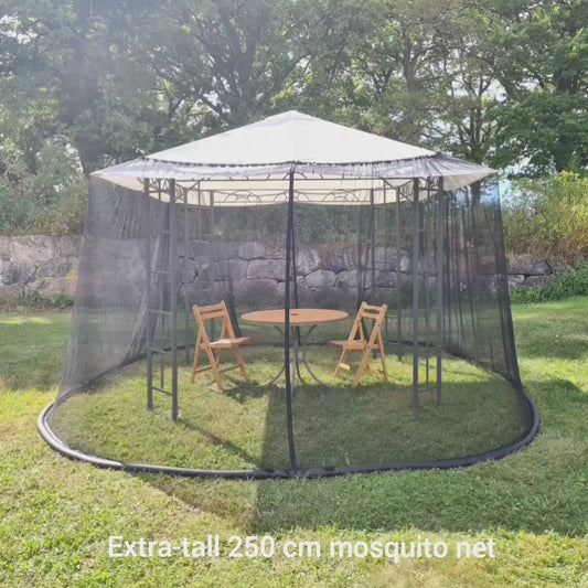 Extra-Tall Mosquito Net 250 × 1260 cm